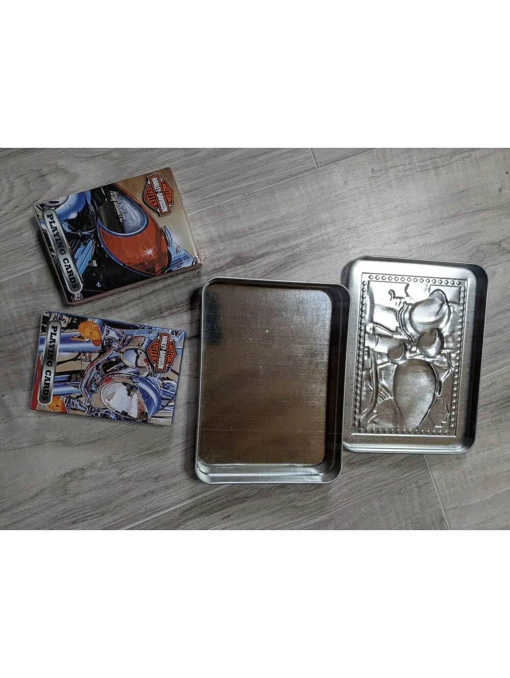Harley-Davidson Playing Cards in a Collector Tin